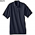 Navy - Edwards Men's Short Sleeve Pique Polo Shirt # 1500-007