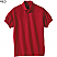 Red - Edwards Men's Short Sleeve Pique Polo Shirt # 1500-012