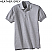 Heather Grey - Edwards Men's Short Sleeve Pique Polo Shirt # 1500-056