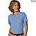 Blue - Edwards Women's Short Sleeve Pique Polo Shirt # 5500-001