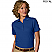 Royal - Edwards Women's Short Sleeve Pique Polo Shirt # 5500-041