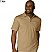 Tan - Edwards Men's Dry Mesh High Performance Polo # 1576-005