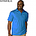 Marina Blue - Edwards Men's Dry Mesh High Performance Polo # 1576-091