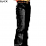 Black - Edwards Ladies' Flat Front Cargo Pant # 8573-010
