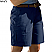 Navy - Edwards Ladies Flat Front Cargo Short # 8473-007