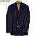 Dark Navy - Edwards Men's Classic Single Breasted Blazer # 3500-017