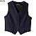 Navy - Edwards Ladies V-Neck Economy Vest # 7490-007