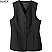 Black - Edwards Ladies Polyester Tunic Vest # 7270-010