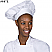 White - Edwards Traditional Chef Hat # HT00-000