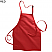 Red - Edwards Bib Apron # 9004-012