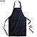 Navy - Edwards Butcher Apron with Pockets # 9005-007