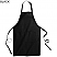 Black - Edwards Butcher Apron with Pockets # 9005-010