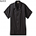 Black - Edwards Short Sleeve Cook Shirt # 1302-010