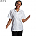 White - Edwards Unisex Mesh Back Cook Shirt # 1305-000