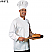 White - Edwards Unisex Classic Full Cut Long Sleeve Chef Coat # 3302-000