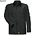 Black - Red Kap Men's Solid Ripstop Long Sleeve Shirt #SY50BK