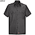 Charcoal - Red Kap Men's Solid Ripstop Short Sleeve Shirt # SY60CH