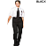 Black - Edwards Ladies Security Flat Front Polyester Pant # 8591-010
