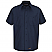 Navy - Wrangler Workwear Short Sleeve Work Shirt # WS20NV