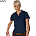 Navy - Edwards Women's Dry-Mesh Hi-Performance Polo # 5576-007