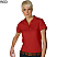 Red - Edwards Women's Dry-Mesh Hi-Performance Polo # 5576-012