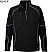 Black -Ash City CATALYST Men's North End Performance Fleece Half-Zip Top Jacket # 88175-703