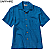 Sapphire - Edwards Unisex Jaquard Batiste Short Sleeve Camp Shirt # 1030-403
