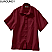Burgundy - Edwards Unisex Batiste Short Sleeve Camp Shirt # 1031-013
