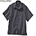 Steel Grey - Edwards Unisex Batiste Short Sleeve Camp Shirt # 1031-079