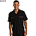 Black - Edwards Men's Pinnacle Service Short Sleeve Shirt # 4280-010