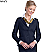 Navy - Edwards Ladies Synergy Washable Suit Coat # 6525-007