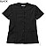 Black - Edwards Ladies Snap Front Smock Tunic # 7889-010