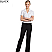 Black - Edwards Ladies Synergy Lightweight Washable Dress Pant # 8525-010