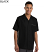 Black - Edwards Men's Premier Service Short Sleeve Shirt # 4890-010