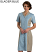 Glacier Blue - Edwards Ladies Premier Housekeeping Dress # 9891-111