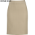 Vintage Khaki - Edwards Ladies' Intaglio Microfiber Straight Skirt # 9761-207