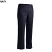 Navy - Edwards Ladies' Mid-rise Flat Front Rugged Comfort Pant # 8551-007