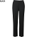Black - Edwards Ladies' Synergy Washable Flat Front Pant # 8526-010