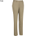 Tan - Edwards Ladies' Slim Chino Flat Front Pant # 8555-005