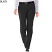 Black - Edwards Ladies' Slim Chino Flat Front Pant # 8555-010