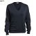 Navy - Edwards Ladies' V-Neck Cotton Sweater # 7090-007