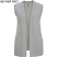 Heather Grey - Edwards Ladies' Open Cardigan Sweater Vest # 7026-056