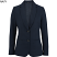 Navy - Edwards Ladies' Synergy Washable Suit Coat Longer Length # 6575-007