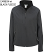 Carbon w/ Black Fleece - Edwards Ladies' Soft Shell Jacket # 6420-966