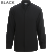 Black - Edwards Men's Stand-up Collar Long Sleeve Shirt - 1398-010