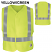 Yellow/Green - Bulwark VMV4HV - Men's Safety Vest - Flame Resistant High Visibility