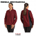 Fireball Red / Charcoal - Red Kap SY31 Women's Performance Plus Shop Shirt - Long Sleeve Oilblock Technology #SY31FC