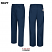 Navy - Bulwark PLJ6 Men's Canvas Jeans - Loose Fit Midweight Flame Resistant #PLJ6