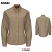 Khaki - Bulwark QS41 Women's Long Sleeve Shirt - iQ Series Endurance Collection Flame Resistant #QS41KH