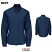 Navy - Bulwark QS41 Women's Long Sleeve Shirt - iQ Series Endurance Collection Flame Resistant #QS41NV